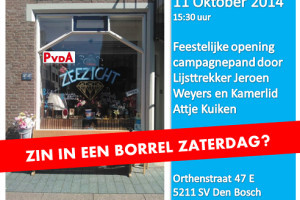 Opening Campagnepand Orthenstraat 47e in ‘Zeezicht’