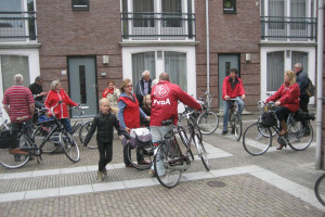 PvdA op de fiets langs bijzondere projecten in de stad